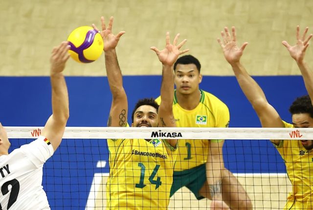 Liga Narodów siatkarzy: Brazylia pokonuje Belgię, ale nie bez problemów