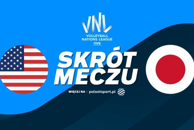 Liga Narodów: Japonia po emocjonującym meczu pokonuje USA 3:2