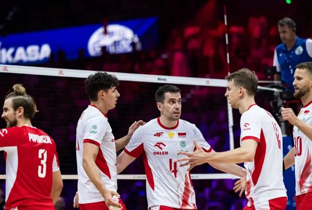 Polska awansuje w tabeli Ligi Narodów siatkarzy po udanym turnieju w Gliwicach