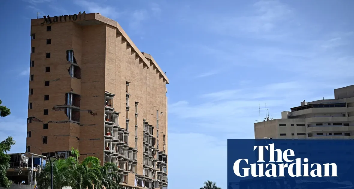 Zaginieni wydaleni z USA Wenezuelczycy po trzęsieniu ziemi i zawaleniu hotelu