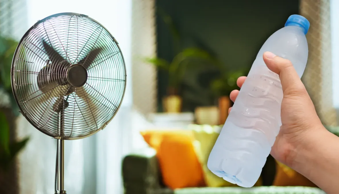 Jak schłodzić pokój bez klimatyzacji? Prosty trik z butelką i wentylatorem