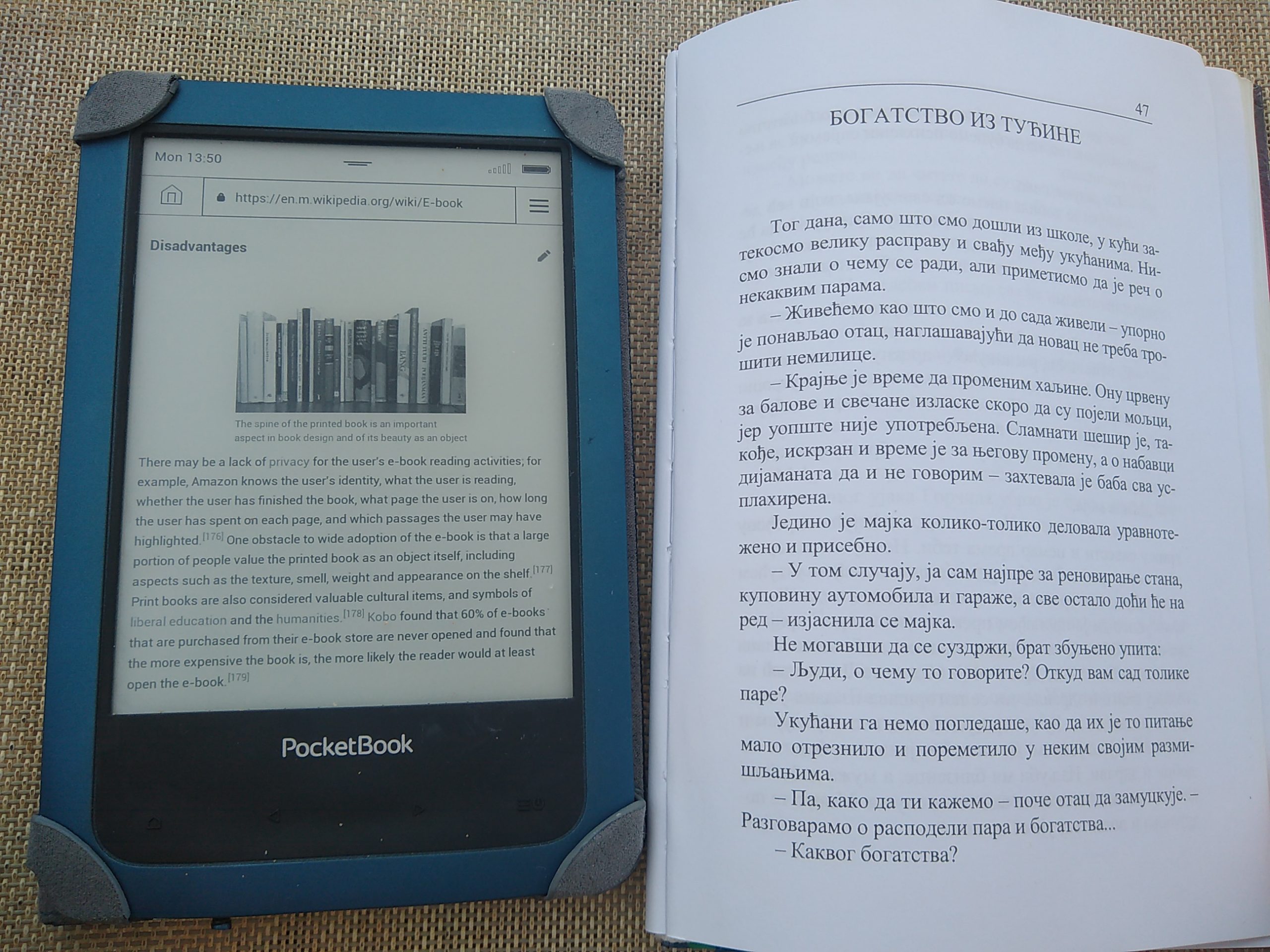 Zrzut ekranu interfejsu Open Library z widokiem strony książki