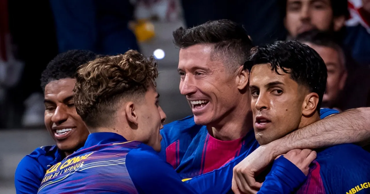 Joao Cancelo w akcji podczas meczu FC Barcelony