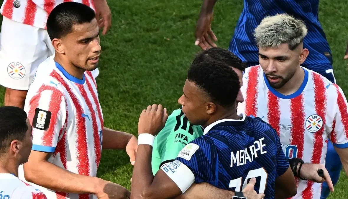 Incydent z Mbappe na Mundialu: Gorąco w meczu Francja-Paragwaj