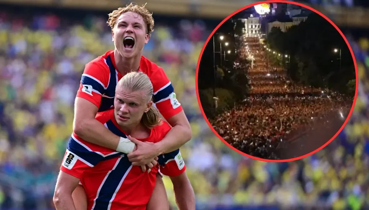 Norwegia w ekstazie po awansie na mundialu: Haaland bohaterem, ulice pełne kibiców