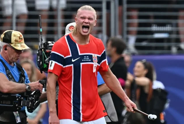 Haaland podgrzewa atmosferę przed meczem Norwegia – Anglia. Wskazał faworyta