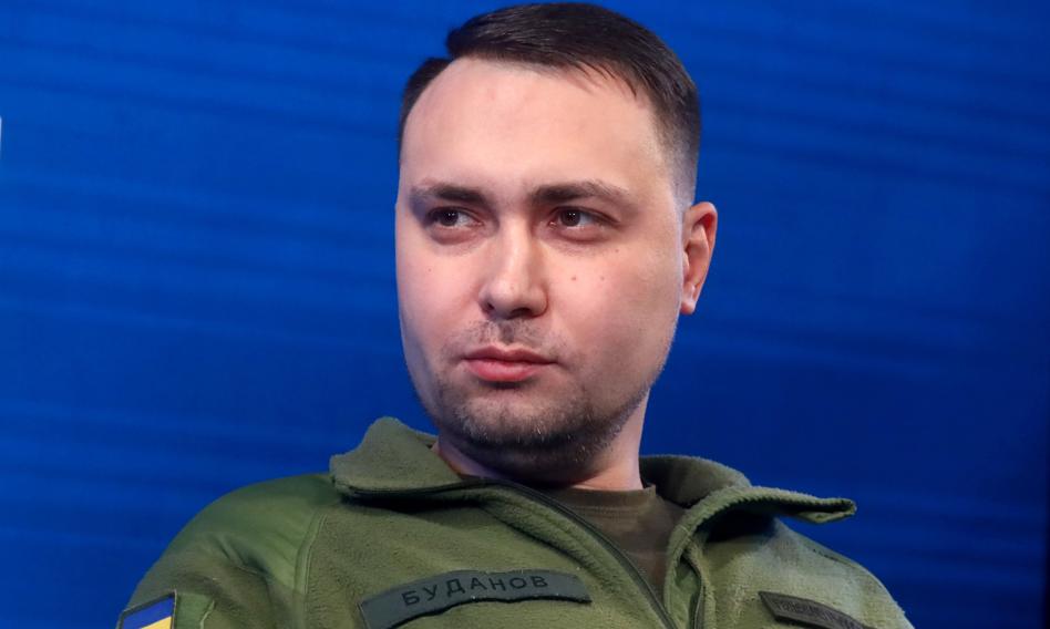 Kyryło Budanow, szef Biura Prezydenta Ukrainy, podczas wywiadu.