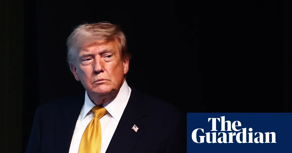 Donald Trump podczas konferencji prasowej na szczycie NATO
