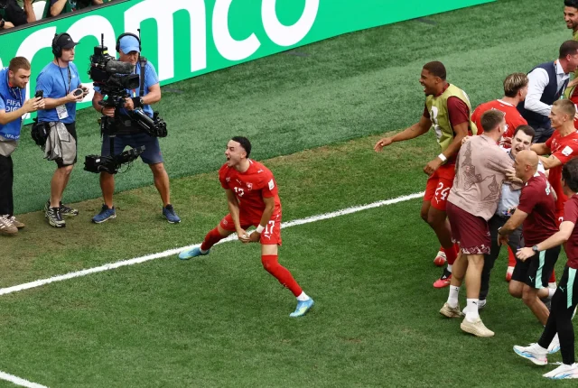 Szwajcaria zmierzy się z Argentyną w ćwierćfinale Mistrzostw Świata po zwycięstwie nad Kolumbią