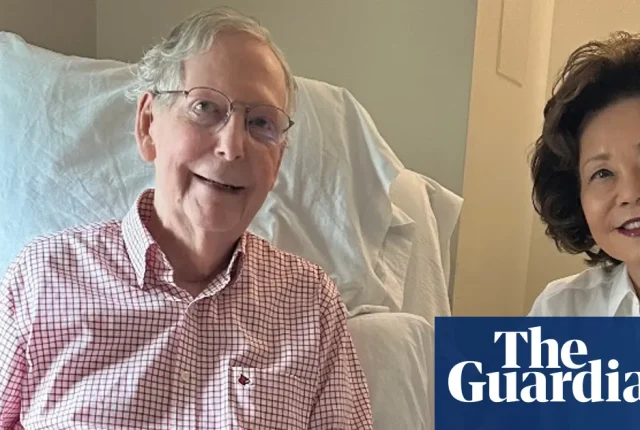 Mitch McConnell ujawnia przyczynę hospitalizacji po tygodniach milczenia